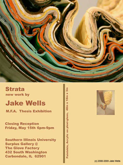 35) Thesis Show Postcard
